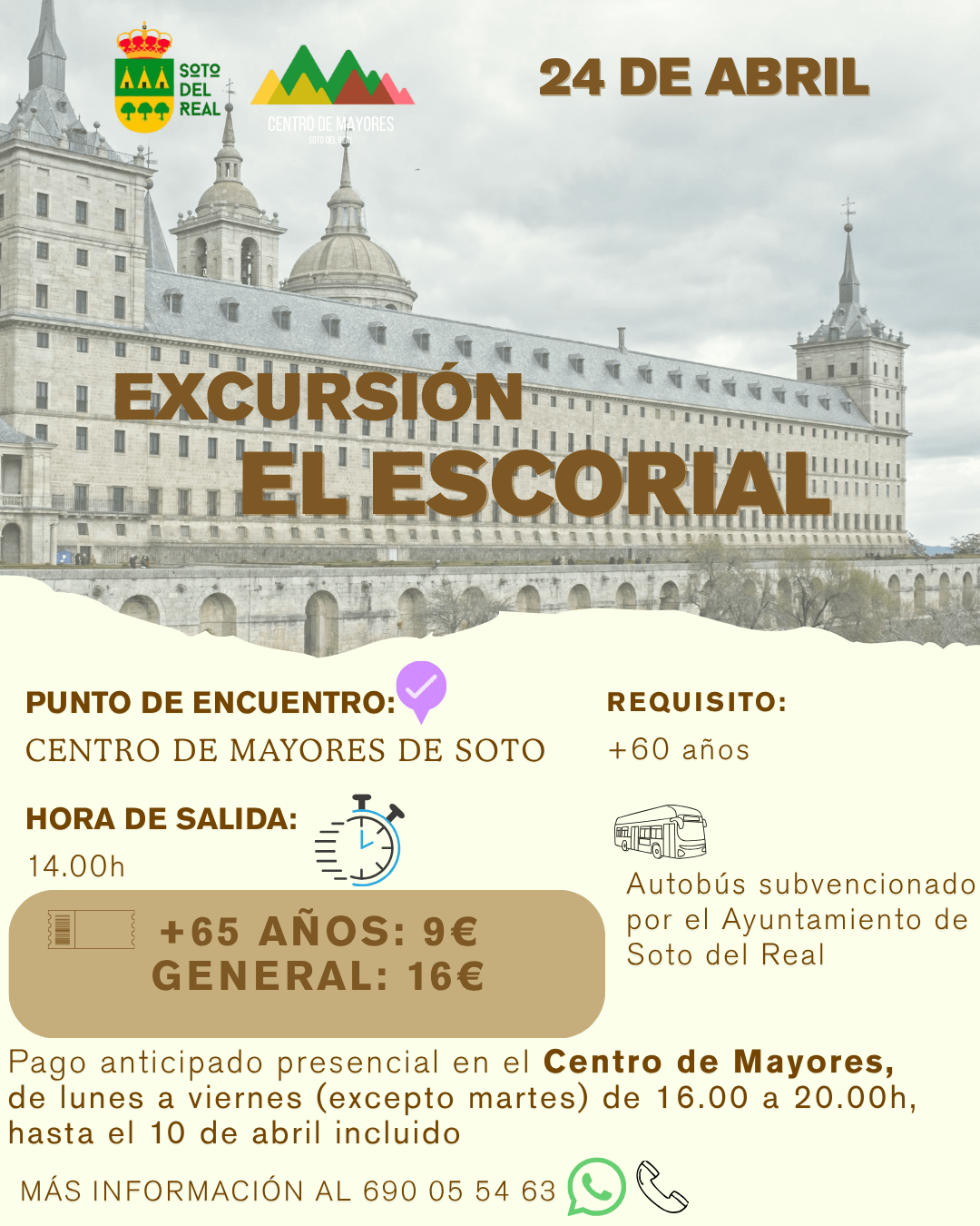 Programación Centro de Mayores Soto del Real  Abril 2026